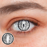 Lentilles de contact colorées Halloween LizardEye Sliver